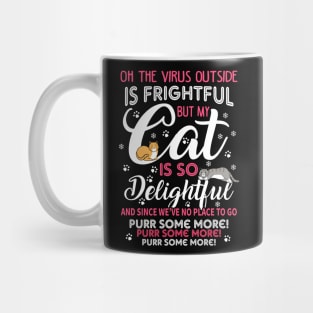 Merry Catmas. Cats Christmas Gift. Mug